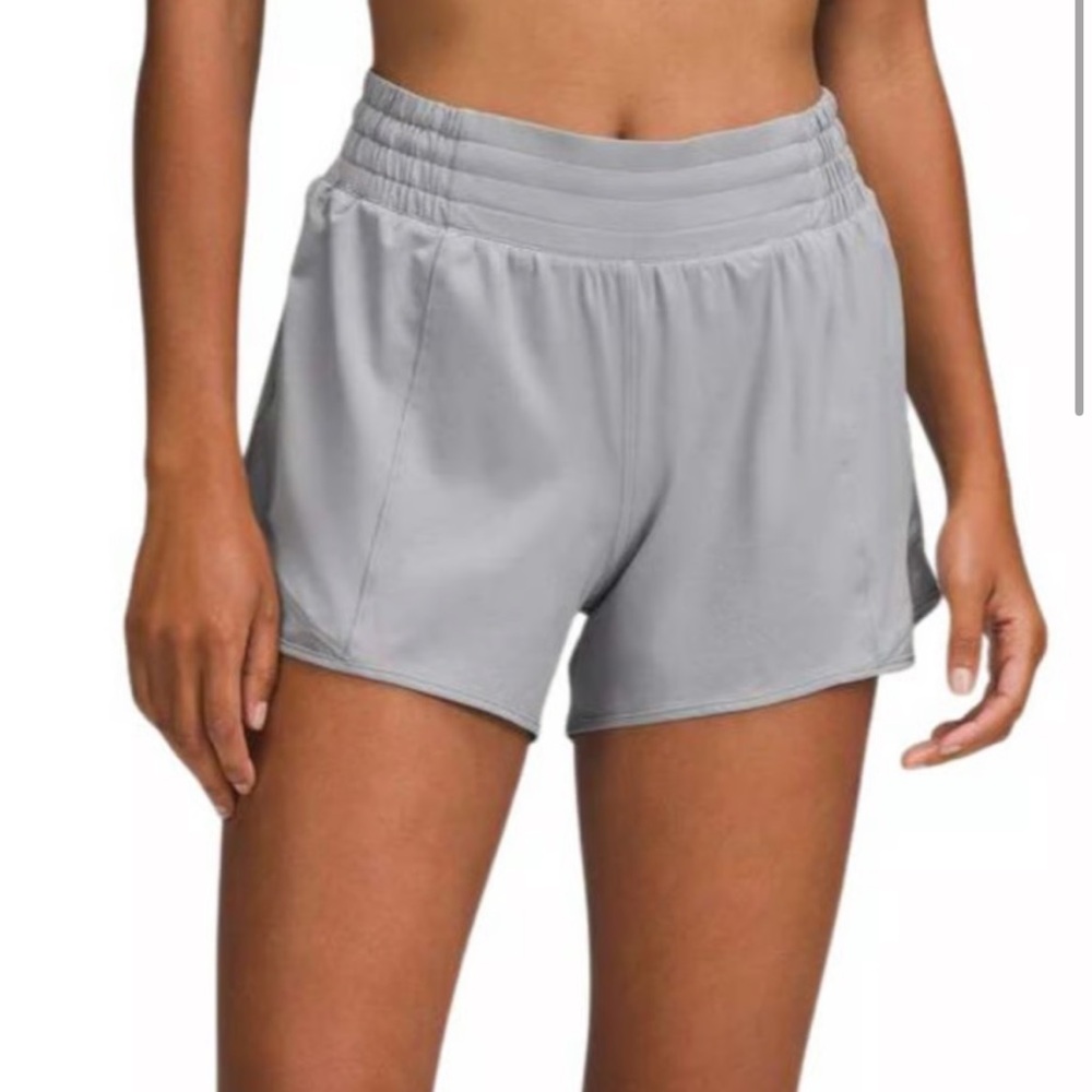 lululemon hotty hot high rise short rhino gray